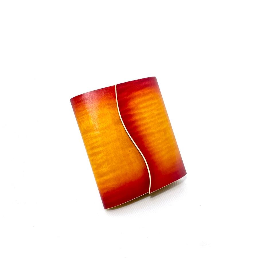 【MRCR】　sciva サンバースト 財布 sciva - 三つ折り財布 サンロッソ シーヴァ 木製財布 木製小物入れ