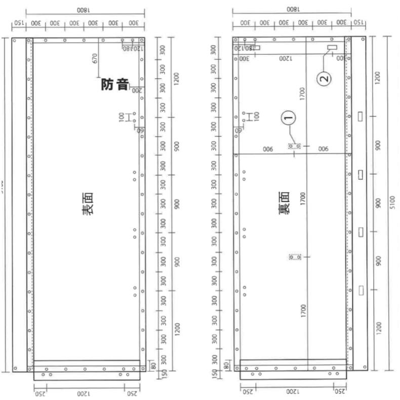 防音シート 1.8m×5.1m 0.5mm 1枚 解体 足場 工事 建設 仮設 防 防音シート 1.8m×5.1m 0.5mm 1枚 解体 足場 工事 建設 仮設 防