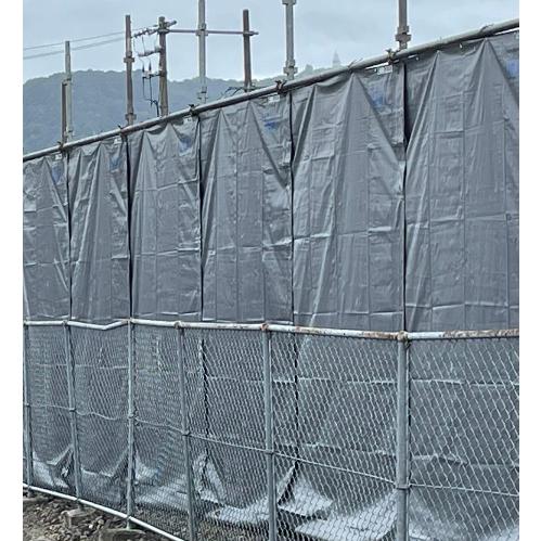防音シート 1.8m×5.4m 0.55mm 4枚 解体 足場 工事 建設 仮設 防音シート 1.8m×5.4m 0.55mm 4枚 解体 足場 工事 建設 仮設