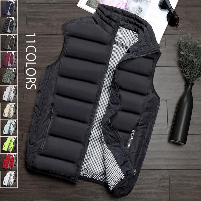 ダウンベスト中綿ベスト メンズ アウター 軽量 カジュアル アメカジ 秋 冬新品 冬服 ずっと気になってた 冬 M 4xl 防風防寒い 冬に暖かい