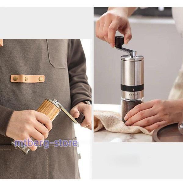 コンパクト 手挽きコーヒーミル 手動 コーヒーグラインダー コンパクト 手挽きコーヒーミル 手動 コーヒーグラインダー