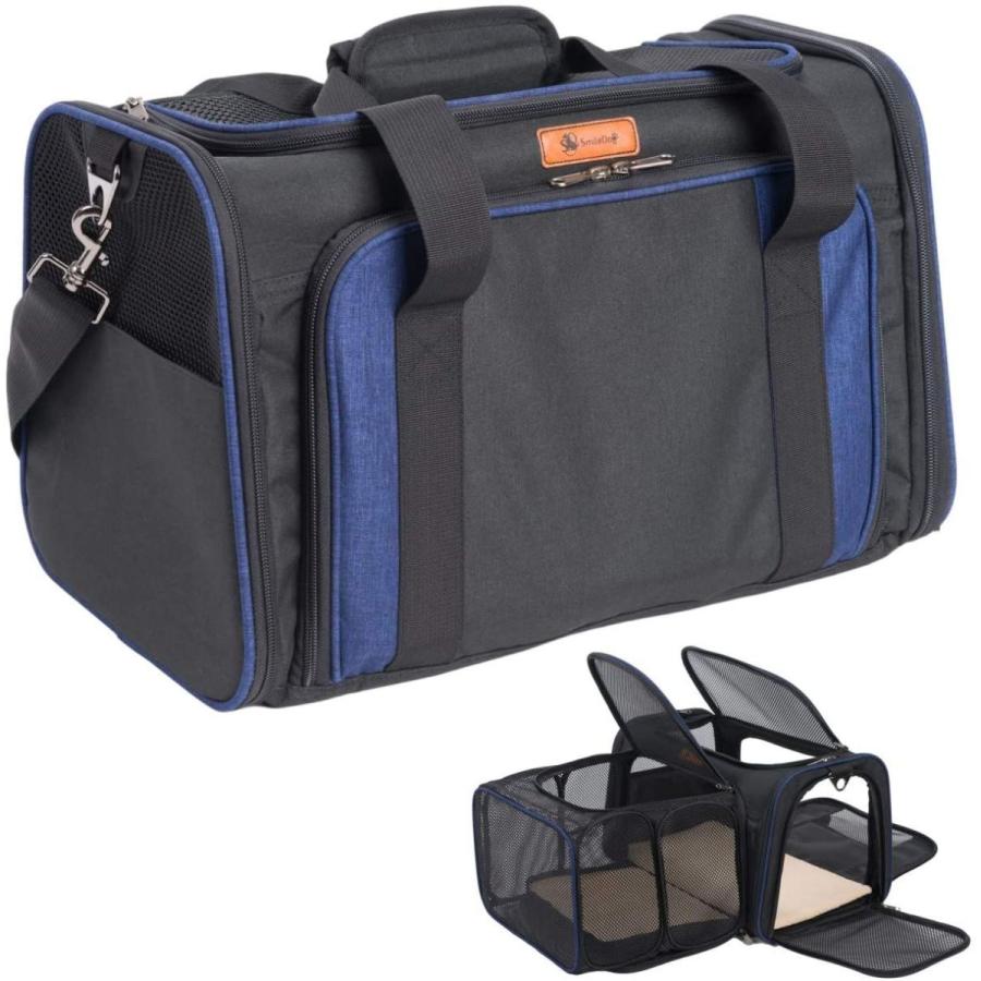 安い購入 犬 キャリー バッグ 拡張 ペット 小型犬 通気性 軽量 折り畳み お出かけ 病院 災害 避難 ネイビー おりぐちたいらshop 通販 Yahoo ショッピング 超特価激安 Jeannesauve Org