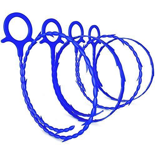 激安本物 Awinner パイプクリーナー 5本セット ドレンホースクリーナー パイプブラシ ワイヤーブラシ 3dパイプブラシ 髪 の毛 生ゴミ つま