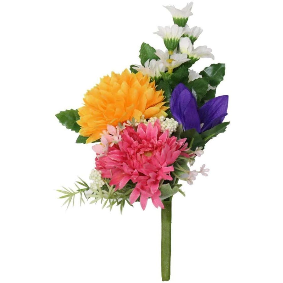 毎週更新 造花 人工おしきみ5号サイズ 35センチ 1本 Arizonavmlc Org