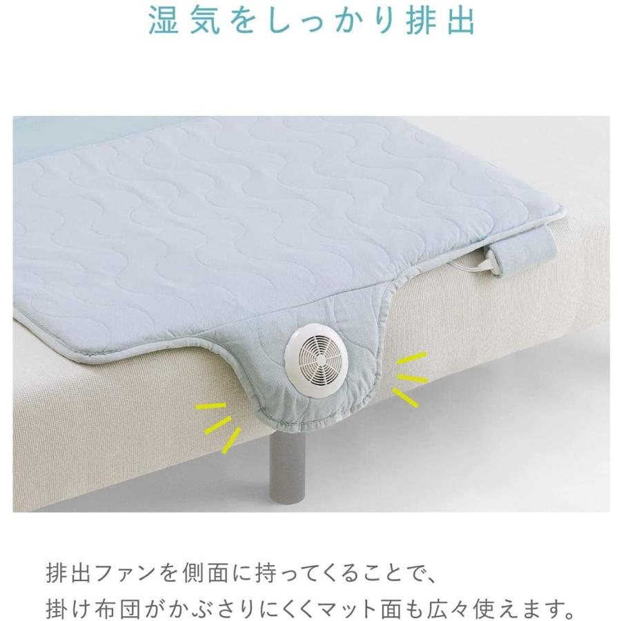 《送料込》 アテックス ATEX 快眠マット SOYOハーフ AX-BSA608Hbl ブルー 【Z2002301297】(11472円)