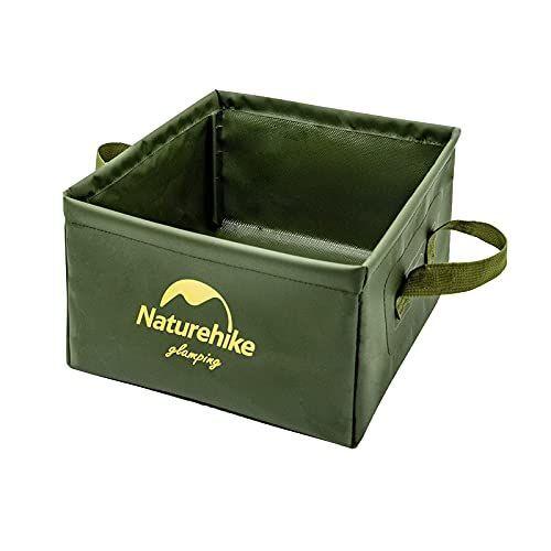 7円 大割引 Naturehike 布バケツ 屋外用 折りたたみ式四角バケツ アウトドア用携帯軽量化 折り畳み式 洗面器 水の入れ物 小物入れ 洗いおけ