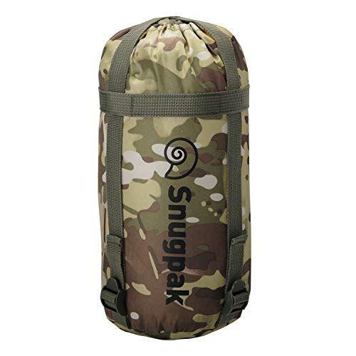 Snugpak(スナグパック) 寝袋 コンプレッションサック スモール テレインカモ 衣類 圧縮袋 収納 旅行 キャンプ SP14714TP