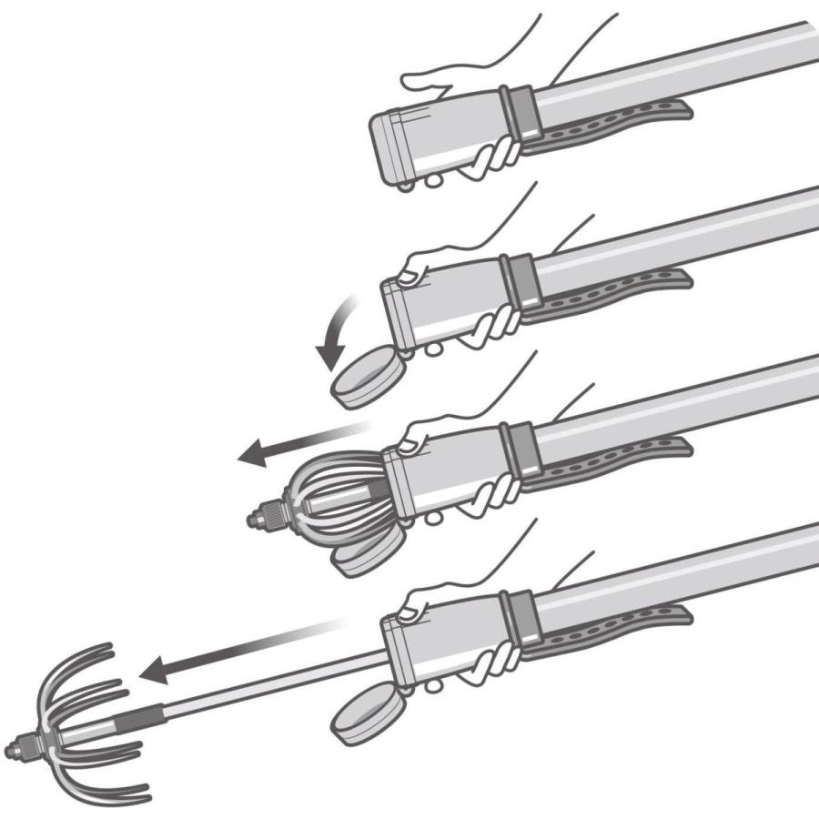 ブランド 第一精工 ギャフ オートキングギャフ 500ガンメタ 32083 イカ 青物 エギング 釣り 【H2234238799】(12801円)