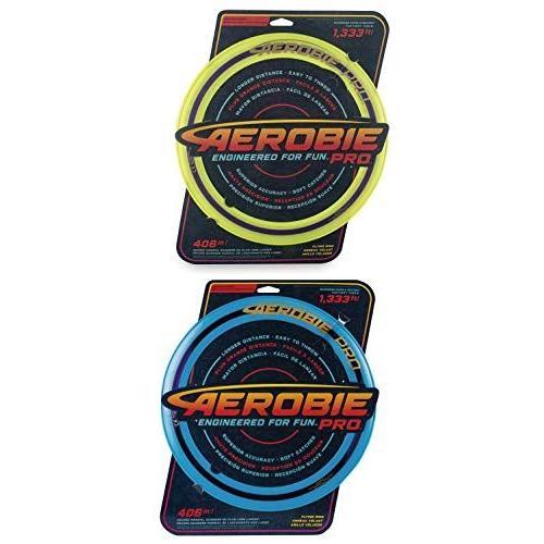 最安値挑戦 エアロビー プロ リング 適当な価格 AEROBIE PRO RING ブルー フリスビー 2個セット 大 フライングディスク イエロー