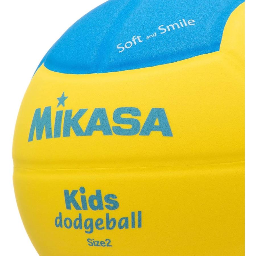 大きい割引 ミカサ MIKASA キッズ ドッジボール 2号球 SD20YBL ブルー×イエロー riosmauricio.com