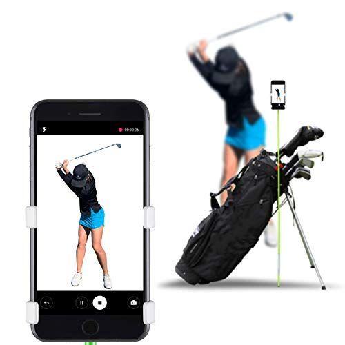 SelfieGOLF Record Golf Swing Cell Phone Holder Golf Analyzer Accesso