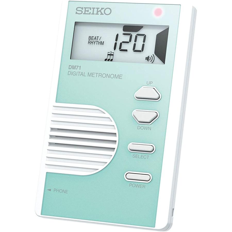 公式ストアSEIKO デジタルメトロノーム 楽器アクセサリー SEIKO セイコー デジタルメトロノーム ネックストラップ付 アップルグリーン DM90G
