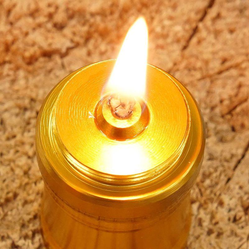 ブランドのギフト Bush Craft ブッシュクラフト オイルインサートキャンドル 45 ゴールド 45mm Cisama Sc Gov Br