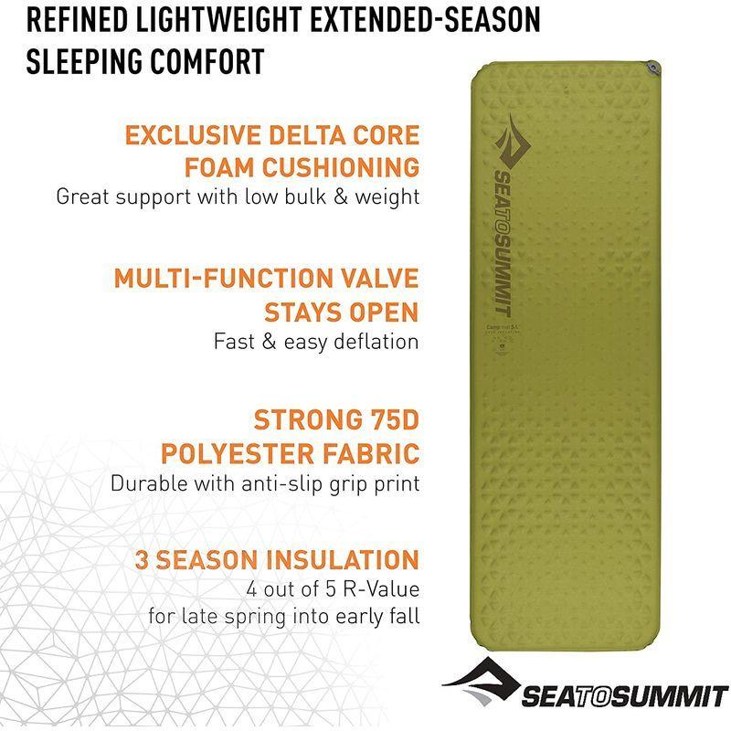 SEA TO SUMMIT(シートゥーサミット) キャンプマットS.I OLレクタンギュラーL ST81108001 TO SUMMIT シートゥーサミット キャンプマットS OLレクタンギュラーL ST81108001