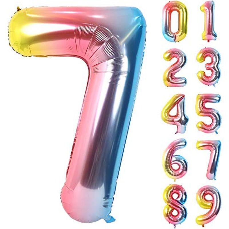 ファッションなデザイン 40インチ ナンバー 数字7 アルミ風船 バルーン Lausatek 大きい 約9 パーティー 記念日 飾り付け ハッピーバースデー 誕生日 室内装飾 Www Goldenshoppingcalhau Com Br