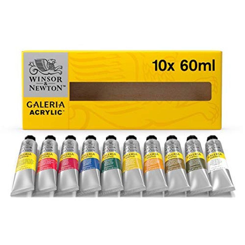 はこぽす対応商品】 Colour Acrylic Galeria Newton  Winsor 10 Set Paint Tube