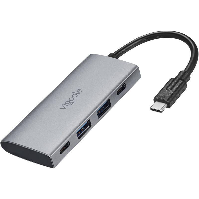 vigoole 4ポートUSB Cハブ 10Gbps USB 3.1 3.2 Gen SuperSpeed USB 10Gbps準拠