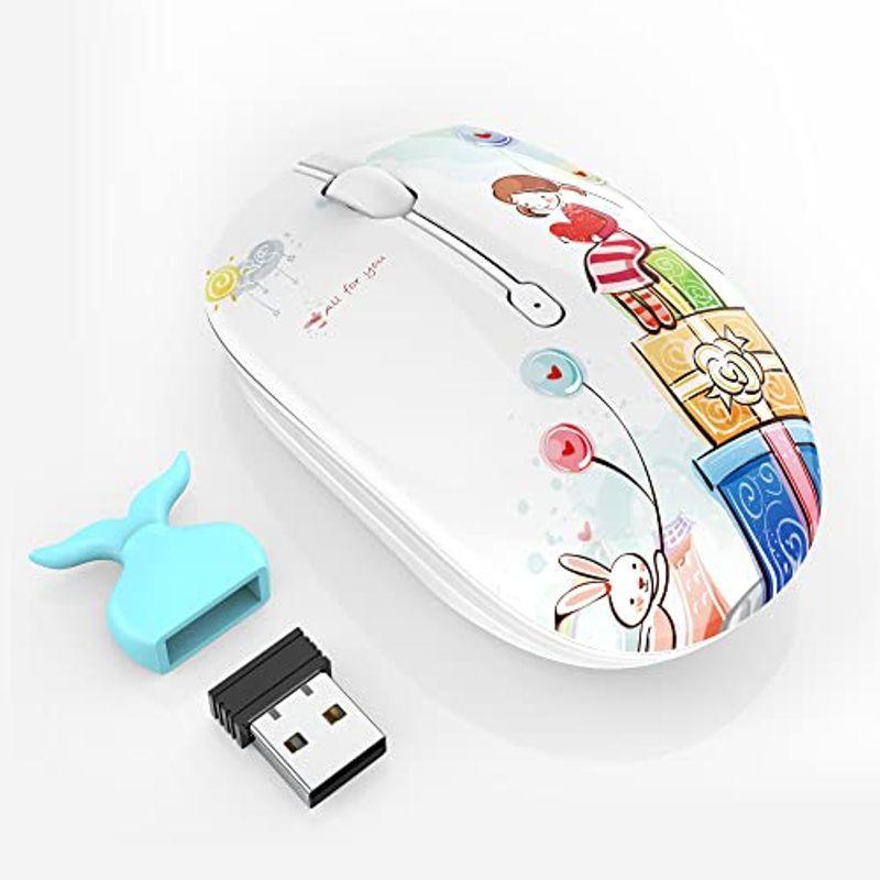Bluetooth マウス かわいい マウス ワイヤレス 電池式 マウス Bluetooth 静音 マウス 無線 3ボタン レシーバー付属 おりぐちたいらshop 通販 Yahoo ショッピング