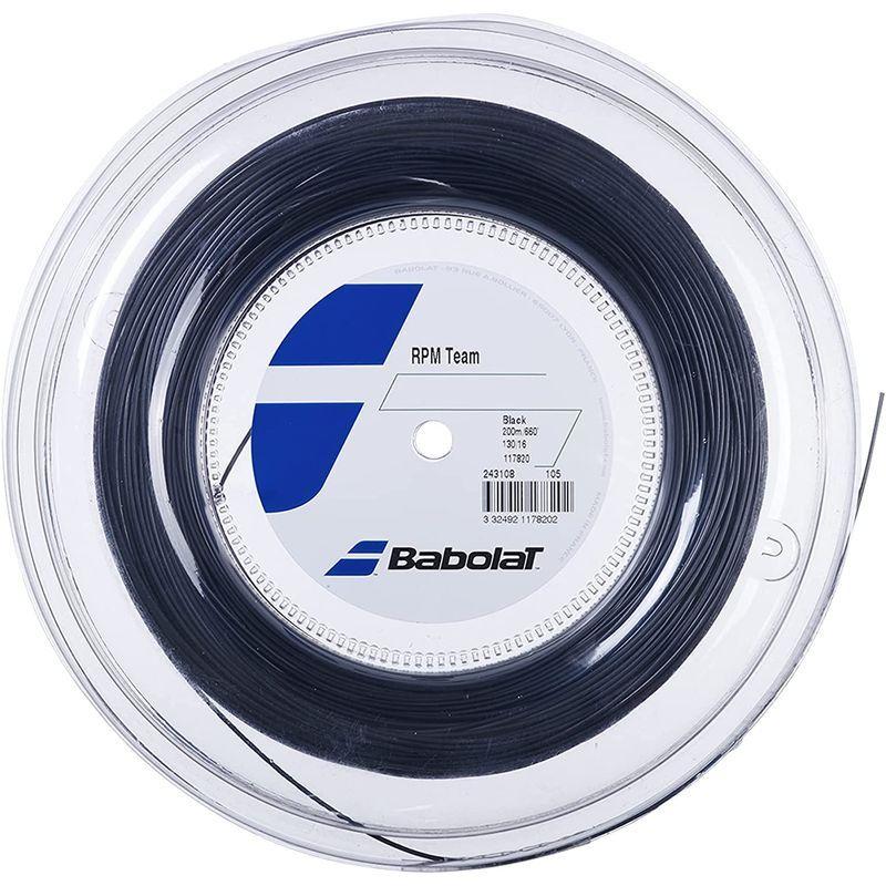 バボラ (Babolat) テニス用ストリング ガット RPM TEAM (RPMチーム) ブラック 長さ200m ゲージ1.25mm 24 Babolat テニス用ストリング ガット RPM TEAM RPMチーム ブラック 長さ200m ゲージ1 25mm