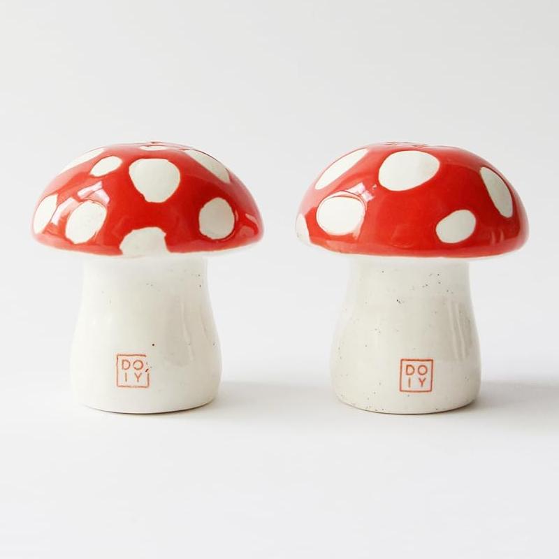 ソルト&ペッパー 塩こしょう入れ きのこ キノコ 塩コショウ入れ 卓上