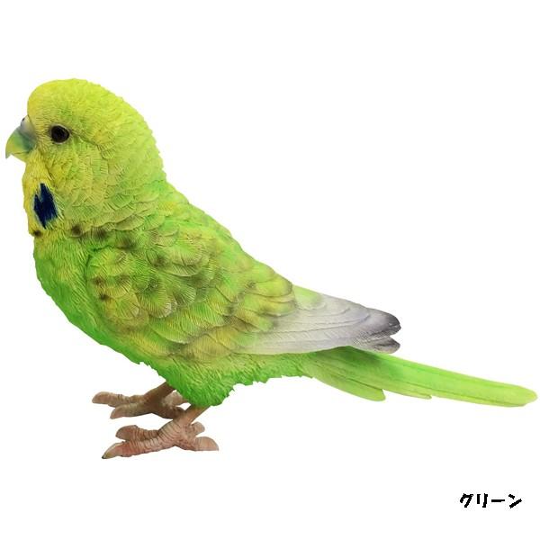 バーディ ビル バジャリガー セキセイインコ 小鳥のオブジェ 置物｜oriji｜03