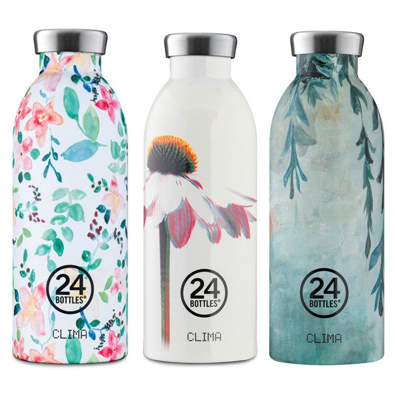 24ボトルズ クライマボトル 花柄 ボタニカル柄 サーモボトル おしゃれ かわいい マグボトル ステンレスボトル 水筒 500ml 保温 保冷 軽量 Clima Bottle 500ml Botanical オリジ 通販 Yahoo ショッピング