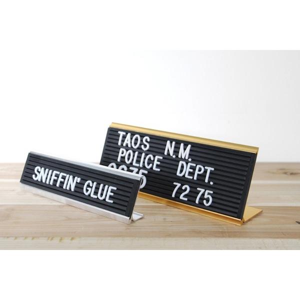 デスクネームプレート Sサイズ 名札 Desk Name Plate S オリジ 通販