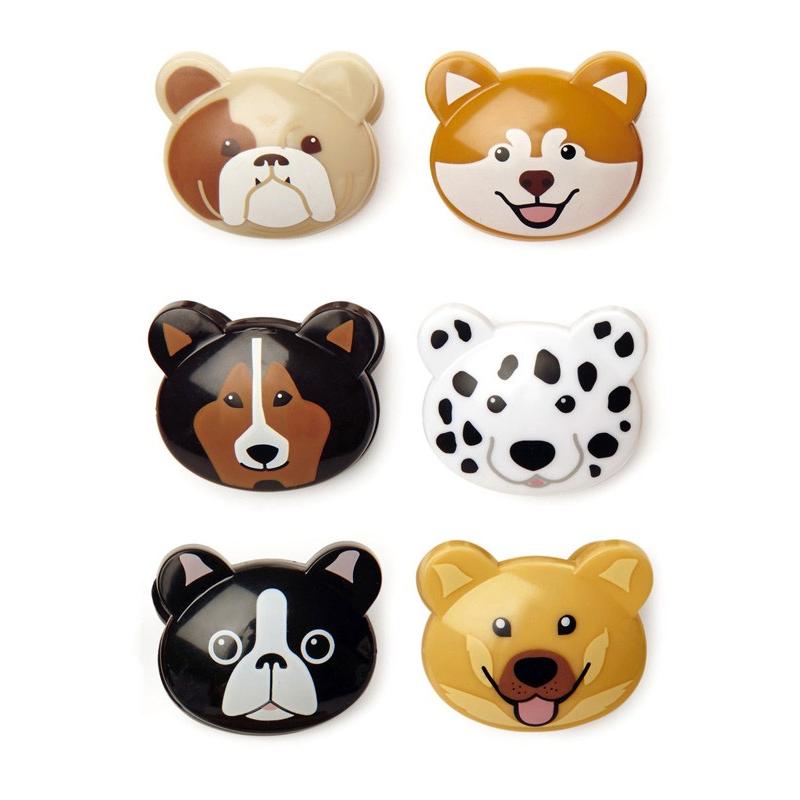 バッグクリップ 犬 おしゃれ かわいい クリップ キッチン雑貨 キッカーランド ドギーバッグクリップ Doggie Bag Clips オリジ 通販 Yahoo ショッピング
