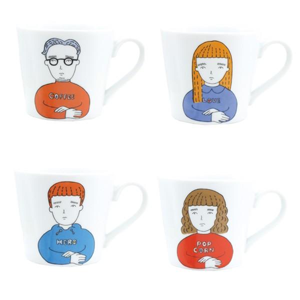 マグカップ マグ おしゃれ コーヒーカップ 美濃焼 アンニュイマグ カラフル 人気 家族 男性用 女性用 子供 似顔絵 プレゼント ギフト セール開催中最短即日発送
