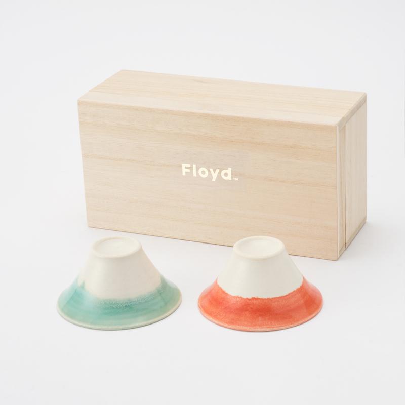 Floyd（フロイド） 富士猪口 ペアセット お猪口 富士山 ぐい呑み