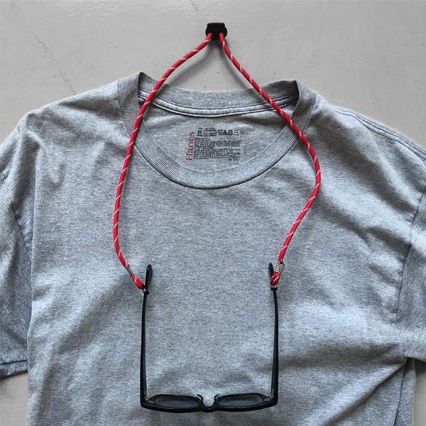 ネット限定 メガネホルダー メガネチェーン ネックストラップ おしゃれ メガネ ストラップ メンズ レディース 眼鏡 サングラスホルダー キーホルダー カラビナリング付き