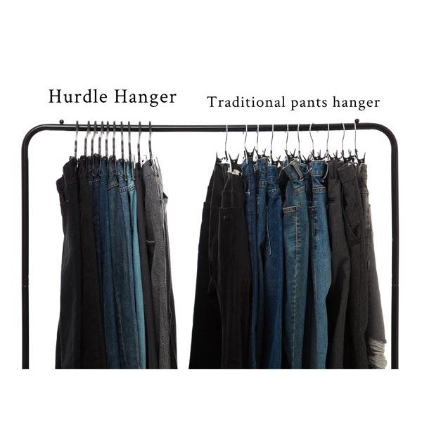 ジェニアル ハードル ハンガー 5本セット 便利収納 すべらない