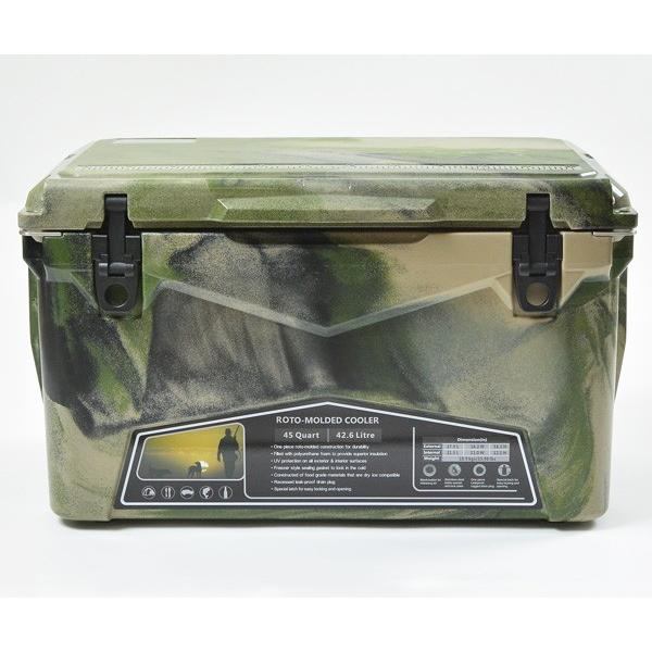 クーラーボックス 45QT 約42Ｌ 大型 プロ用 アウトドア 優れた保冷力 ICE AGE COOLER アイス エイジ クーラー 防災グッズの画像