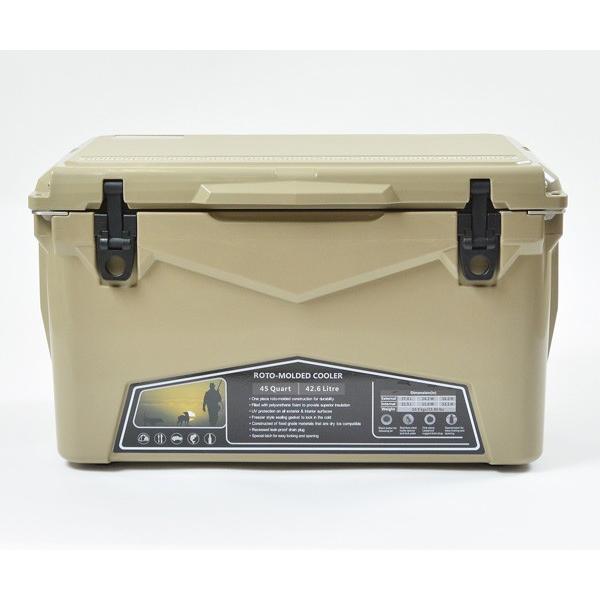 クーラーボックス 45QT 約42Ｌ 大型 プロ用 アウトドア 優れた保冷力 ICE AGE COOLER アイス エイジ クーラー 防災グッズの画像