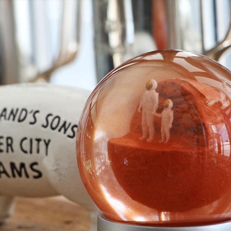 DETAIL（ディテール） スノードーム 火星 宇宙 おしゃれ 高級