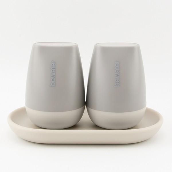 おしゃれ 塩コショウ入れ ビーウォーター メロウ ソルト＆ペッパーセット |  | 01