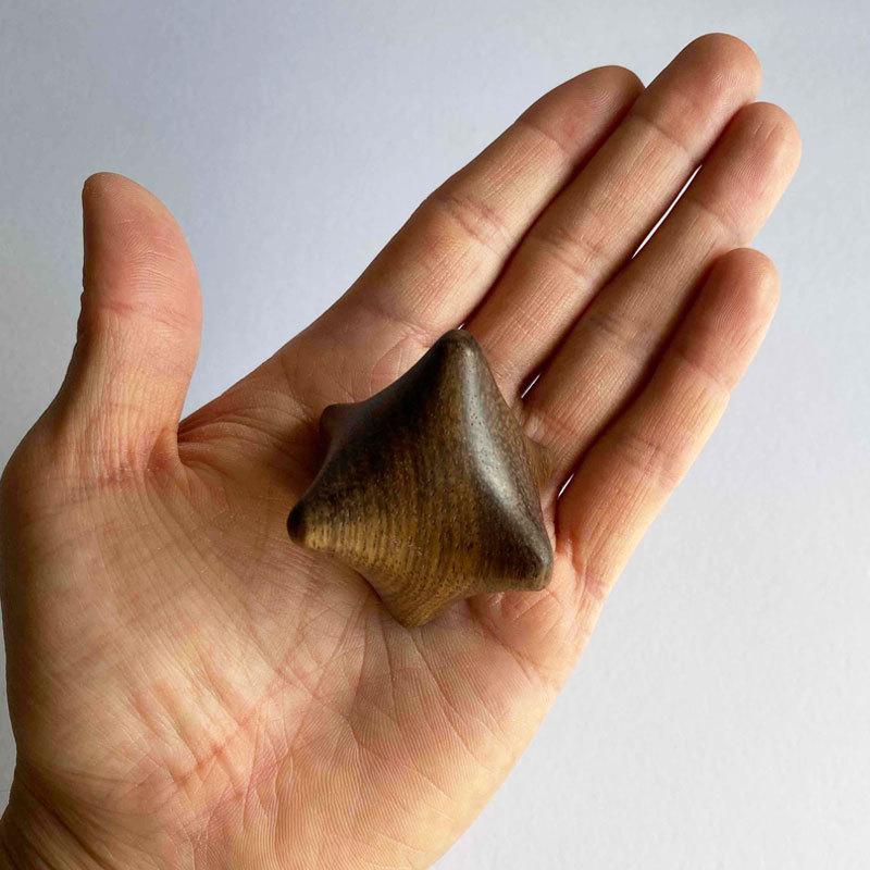 ツボ押し 木製 手のひら マッサージ 癒しグッズ マッサージグッズ