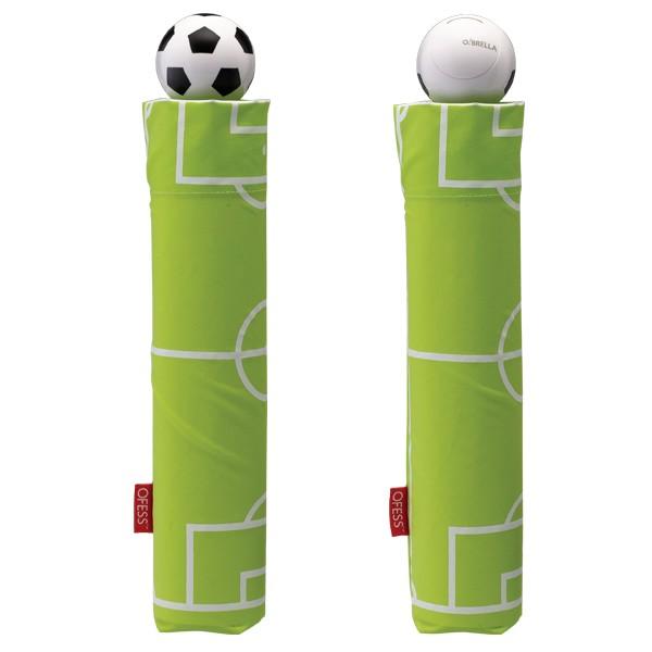 おしゃれ 折り畳み傘 オーブレラ プラス スポーツ サッカーボールの折りたたみ傘 日傘 obrellaplussportsオリジ