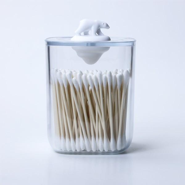 小物入れ おしゃれ コンテナー 綿棒ケース 綿棒入れ コットンケース しろくま クジラ クオリー オーシャンコンテナ Ocean Container オリジ 通販 Yahoo ショッピング