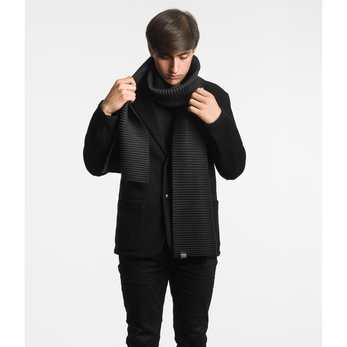 マフラー おしゃれ 人気 ブランド メンズ レディース ストール デザインハウス ストックホルム プリース ロングスカーフ ブラック Pleece Long Scarf Black オリジ 通販 Yahoo ショッピング