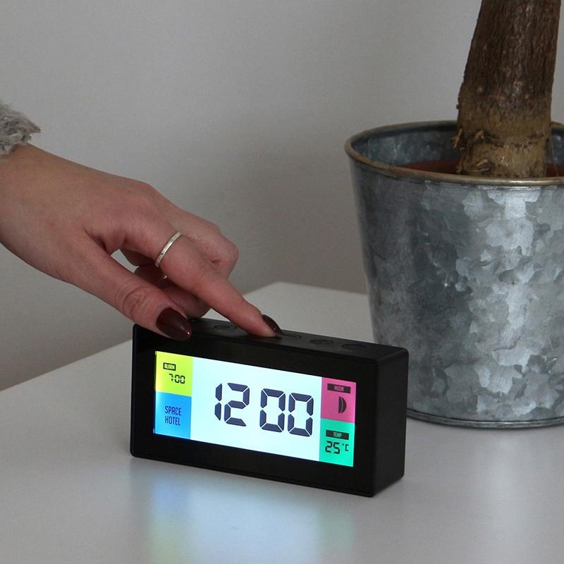 ロボット アラーム クロック 目覚まし時計 温度計 多機能 デジタルロック スヌーズ機能 レトロ クラシック おしゃれ 人気 ブランド 置き時計 デジタル時計 |  | 08