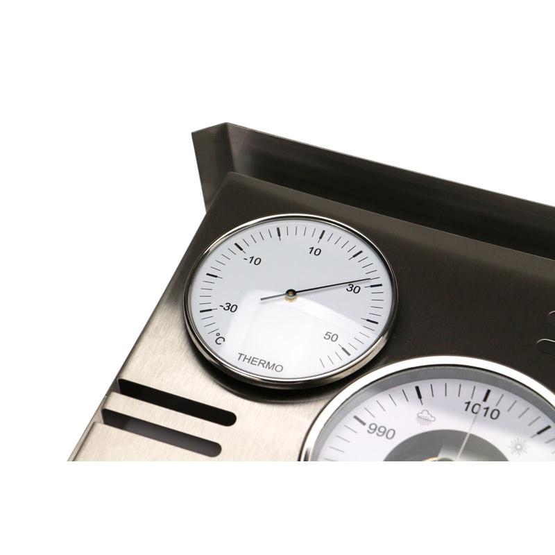 DETAIL（ディテール） Fischer社 ウェザー ステーション スクエア 温度