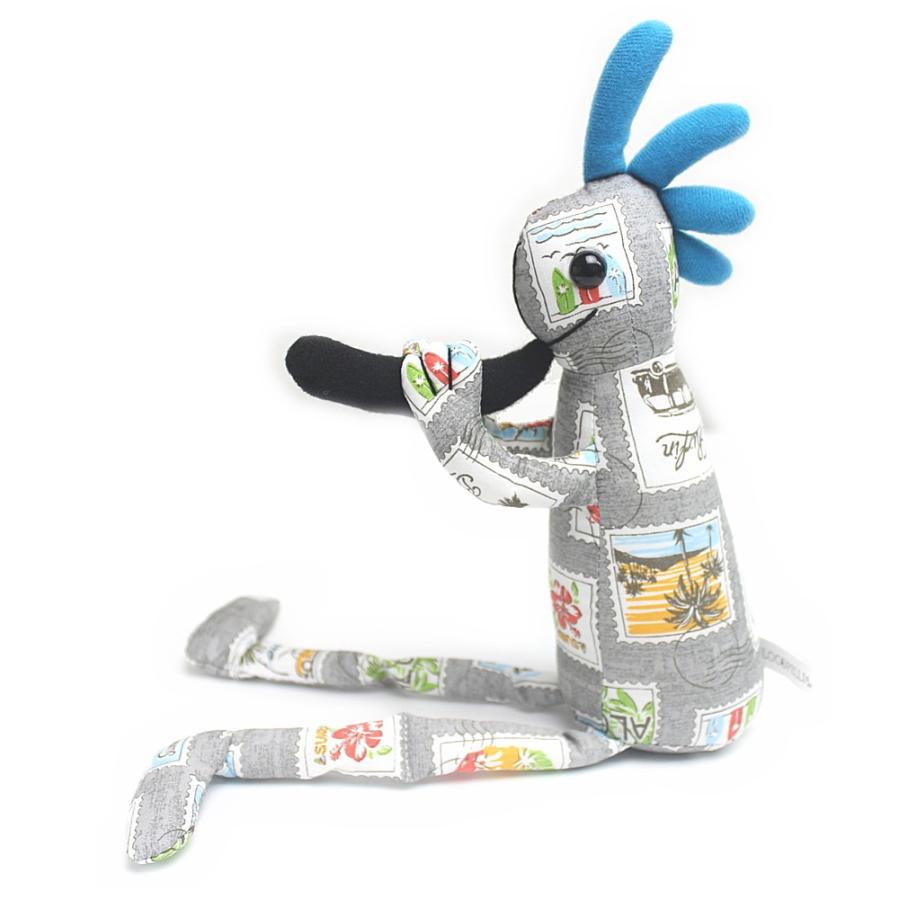 ココペリ人形 ココペリ ロコペリ R4T スタンプ 3カラー Mサイズ（34cm