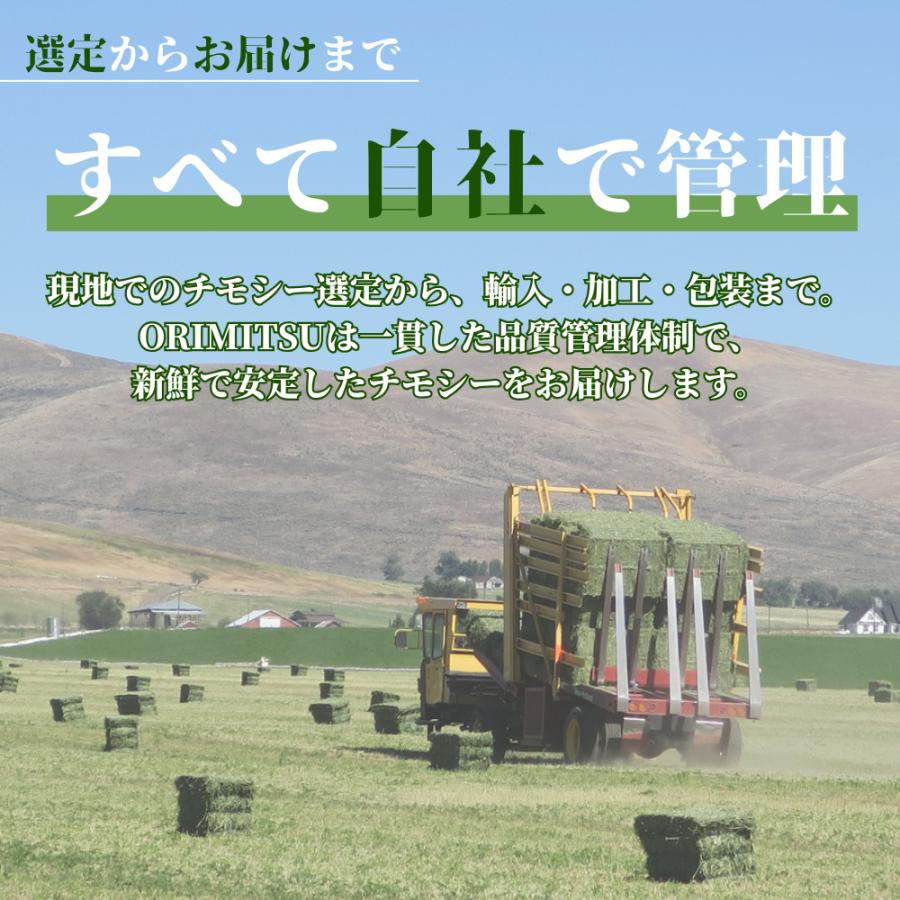 オリミツ（ORIMITSU） 2025年度産 チモシー 一番刈り 牧草 プレミアム