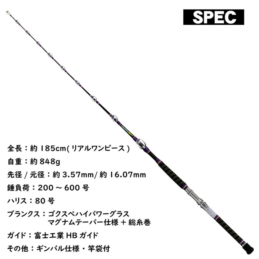 アリゲーターバトル20GT(S)+ゴクスぺ 極泳がせ185 (200〜600号 アリゲーターバトル20GT(S)+ゴクスぺ 極泳がせ185 (200〜600号