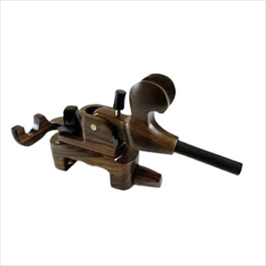 ダイシン 勇志 2本物竿掛セット 笛巻 大砲万力 コクタン(daishin