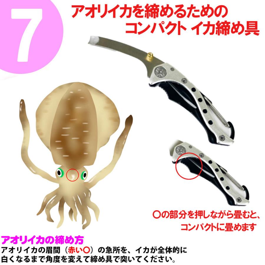 釣り場に直行 イカギャフ付き エギング入門7点 シェイカー エギング