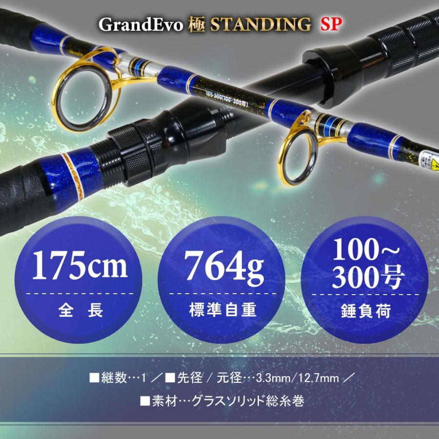 Gokuspe ゴクスペ GrandEvo 極STANDING 165SP(100〜300号)(goku-962366