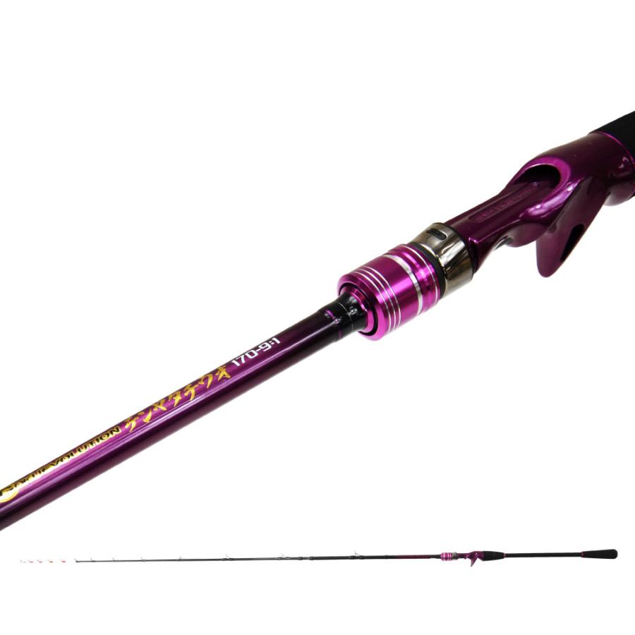 Gokuspe タチウオテンヤ専用竿 Gokuevolution Tenya Tachiuo 170 Gokuspe タチウオテンヤ専用竿 Gokuevolution Tenya Tachiuo 170