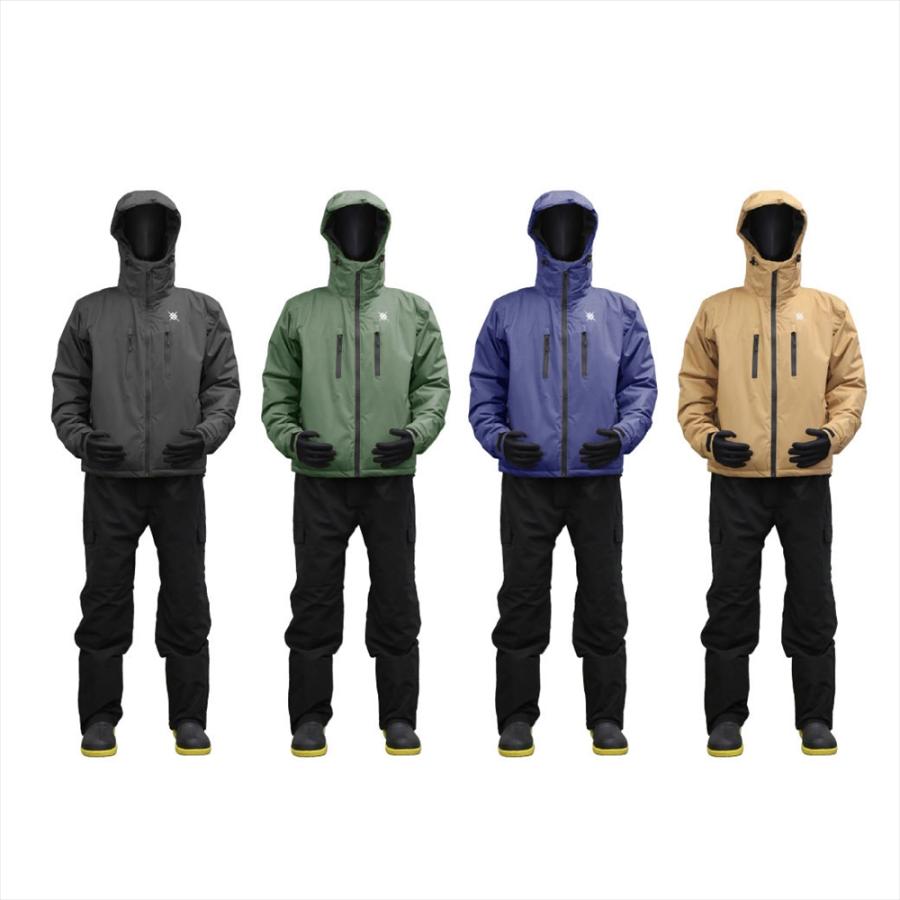 LUKIA 防水防寒 ウィンター透湿ストレッチスーツ上下セット WBA2404 6L